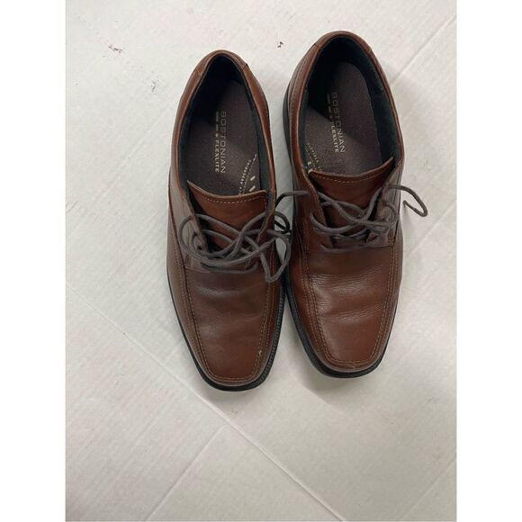 Bostonian Flexlite‎ Leather Brown 10W Men Shock Absorbing - Picture 2 of 8